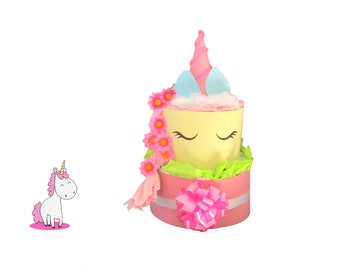 Diaper Cake | Unicorn