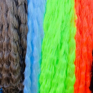 New Long Hair fringe design luxury fashion fabric 2-way stretch 58/60” Sold by the YD.