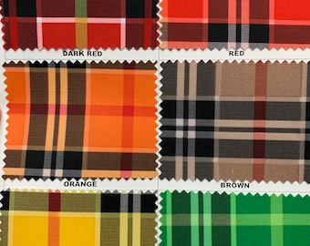 NEW designer fabric modern plaid design print on great quality of nylon spandex 4way stretch 58/60&quot; Sold by the YD. Ships worldwide from L.A