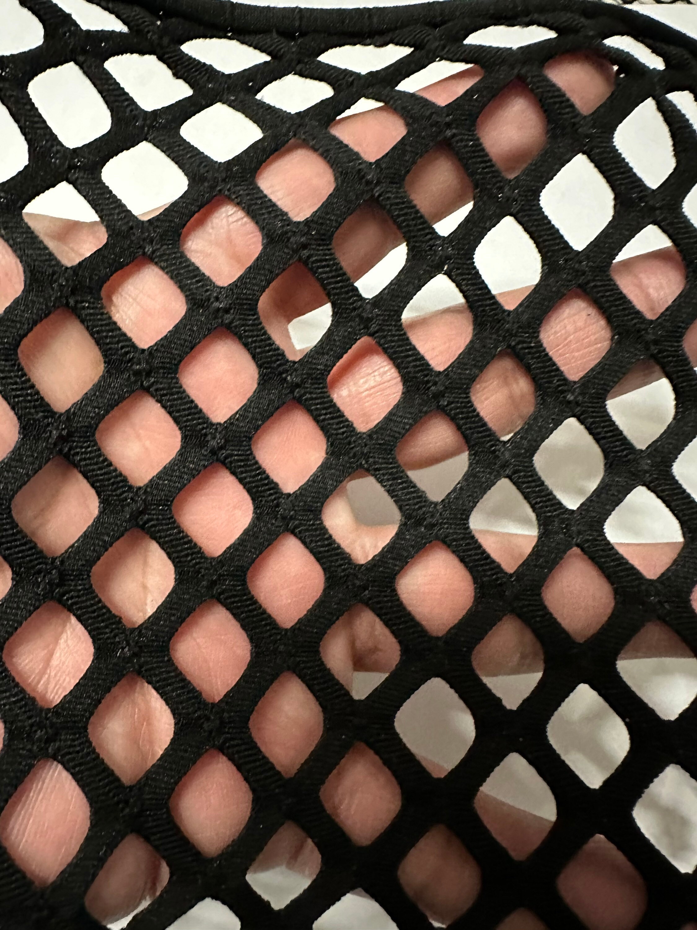 Diamond Fish Net Jumbo Size Black Diamond Fishnet Nylon Spandex 4-way Stretch - Etsy