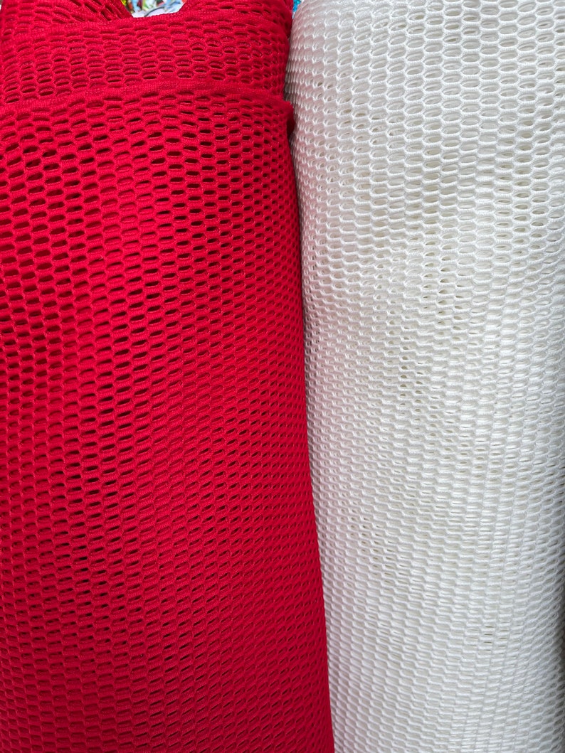 Ships Worldwide from Los Angeles California USA. Heavy sport fish net geometric design non stretch 5860\u201d Sold by the YD