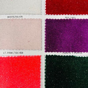 Luxury Glitter stretch velvet all over foil great quality spandex velvet 4-way 58/60” Sold by the YD. Ships worldwide