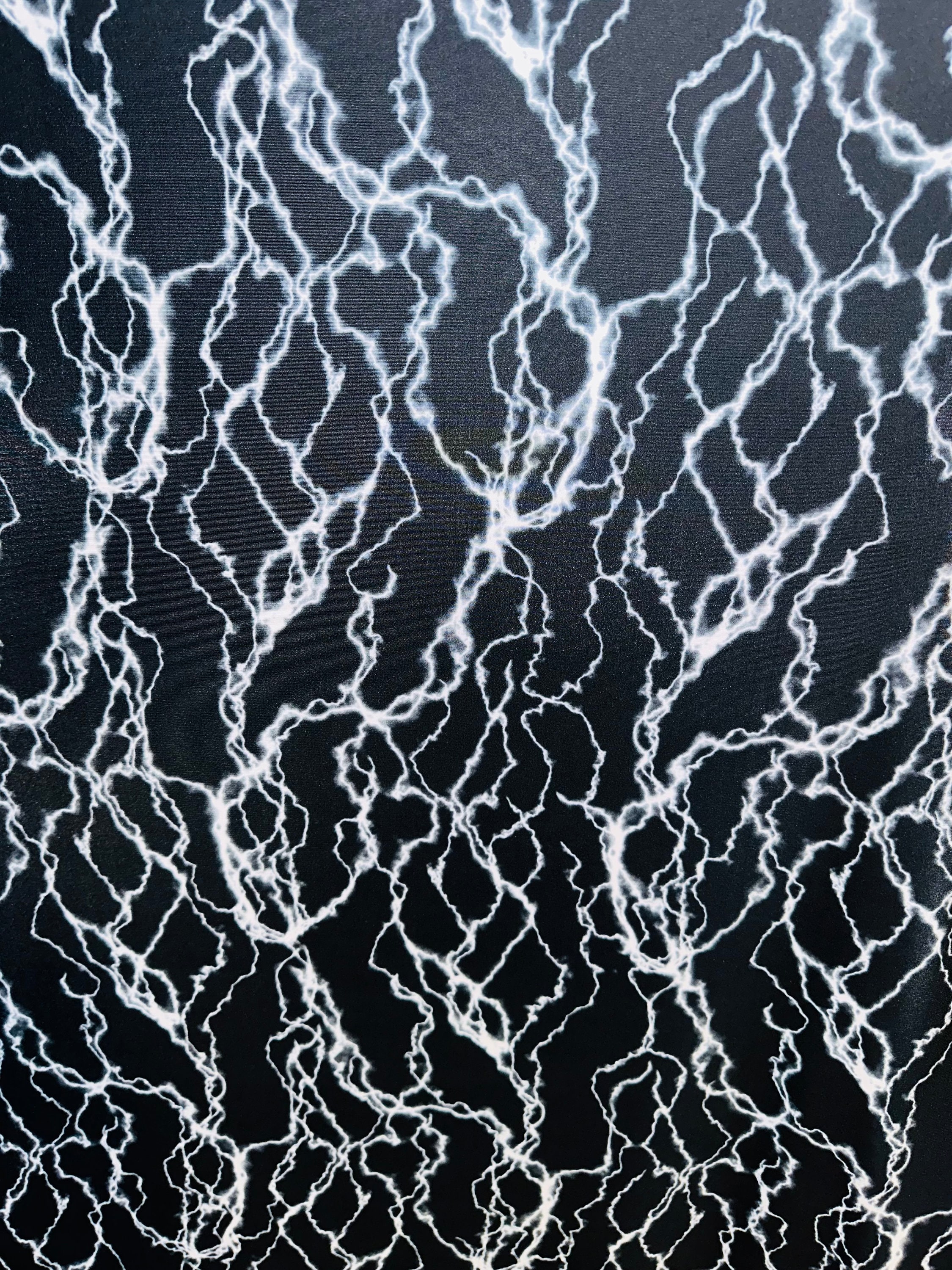 New Thunder Lightning Bolt Design Print on Great Quality of Nylon