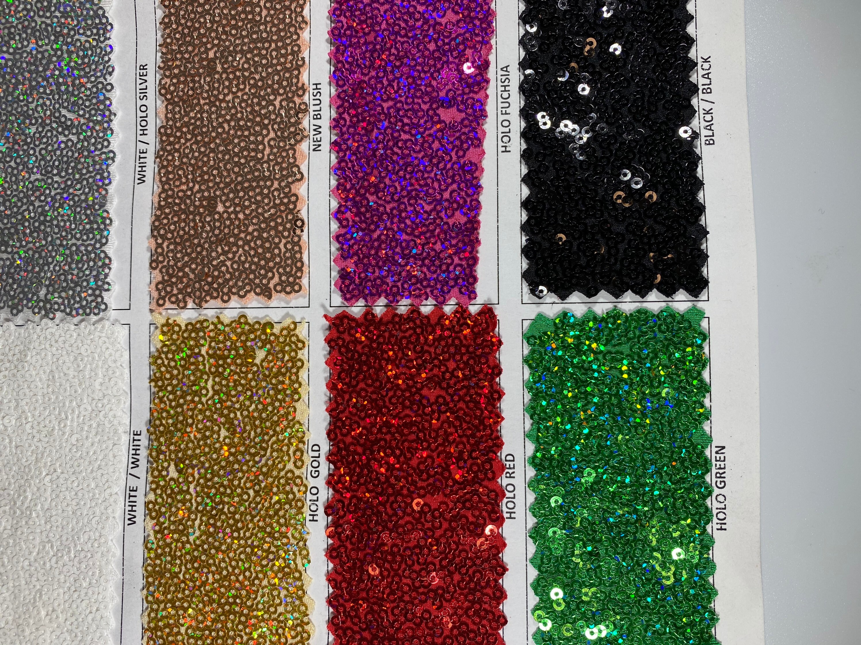 Micro Sequins New Cosmic Glitz Sequins Embroidered Holographic Micro Sequins on Solid ...