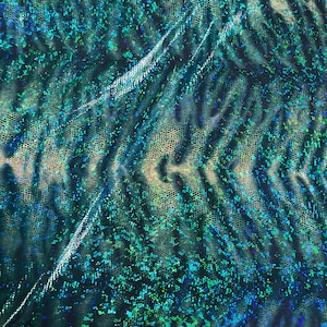 New Disco cobra design Nylon spandex with hologram foil 4way Stretch 58/60&quot; Sold by the YD. Ships worldwide from Los Angeles California USA
