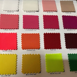 Neopreen stevige supertechnostof poly spandex 2-way stretch 58/60 &quot;Verkocht per maat. wordt wereldwijd verzonden vanuit Los Angeles, Californië, VS.