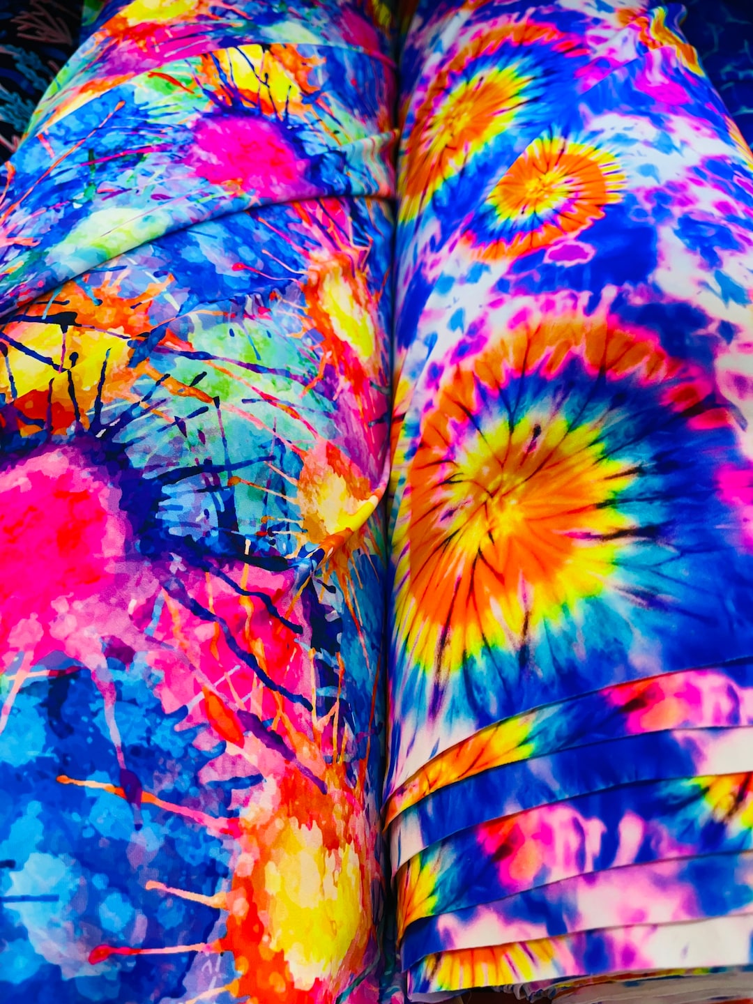 New Abstract Design Tie Dye Nylon Spandex Best Quality in the Market 4