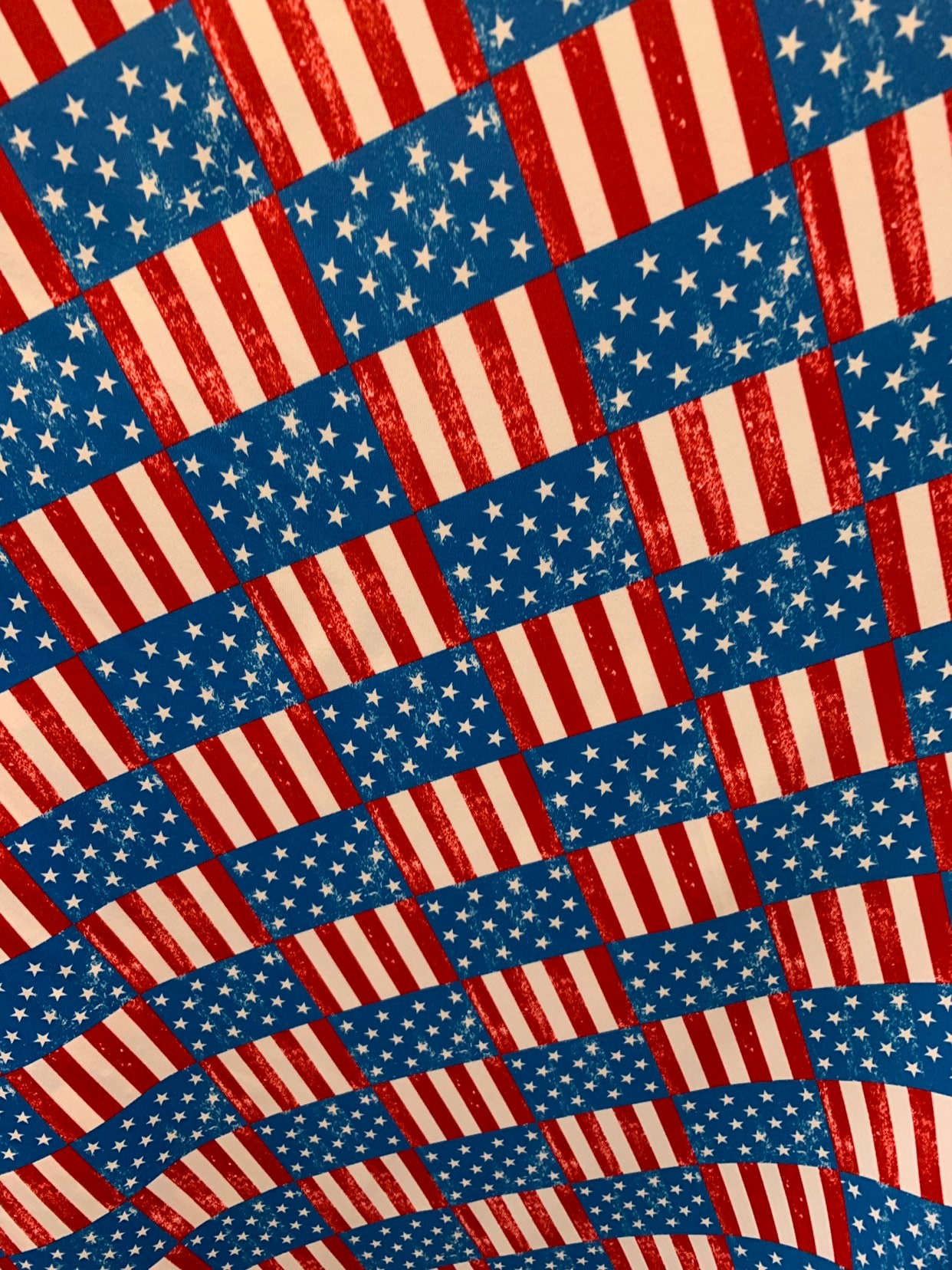 New American flag design print on great nylon spandex 4way Etsy