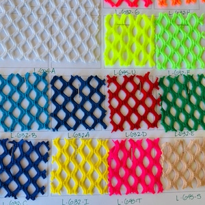 NEW Fishnet Diamond mesh nylon spandex 4way stretch 58/60” Sold by the YD. Ships worldwide from Los Angeles California USA.