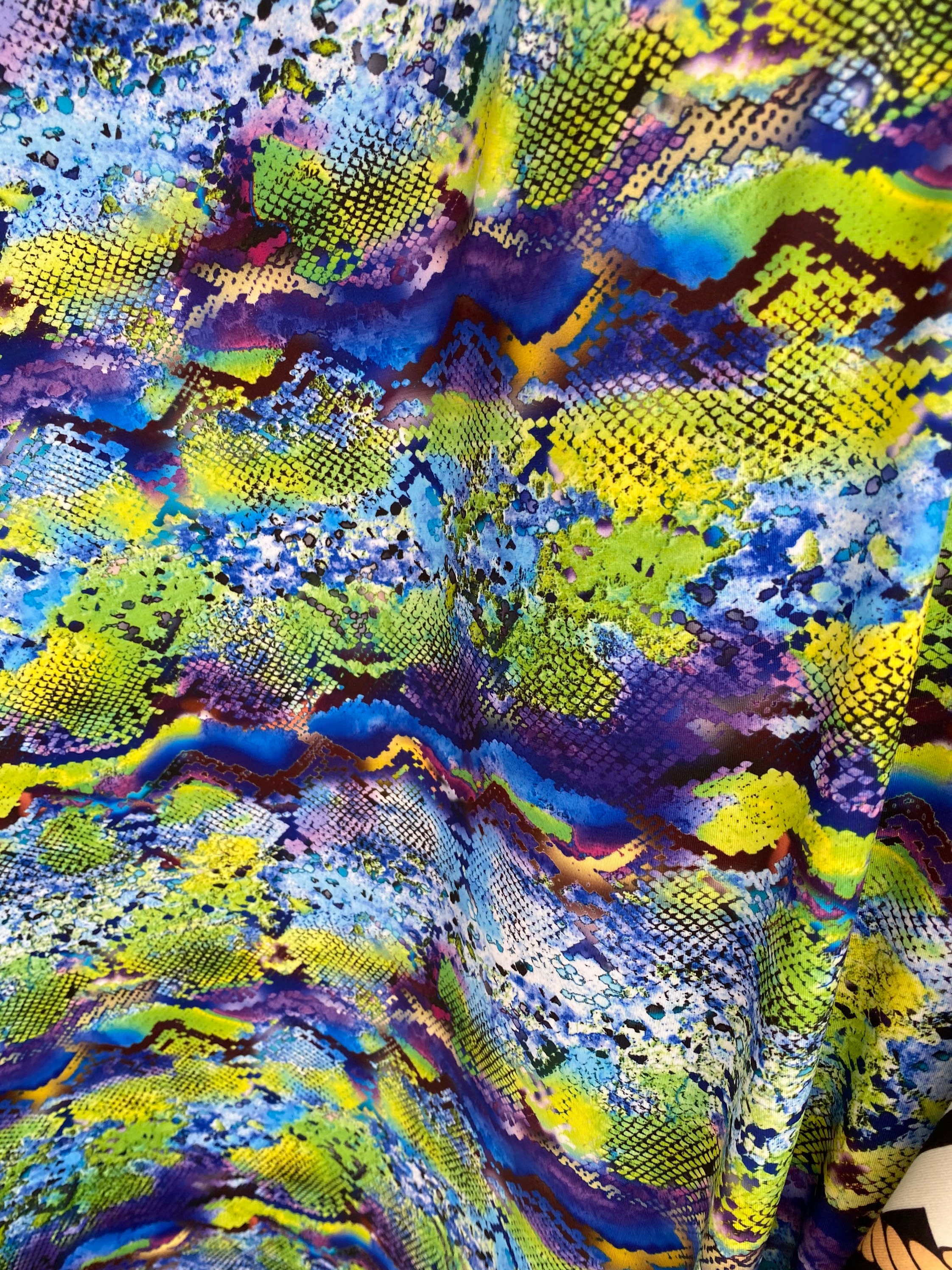 Python Serpent Design Multicolor Print on Best Quality of | Etsy