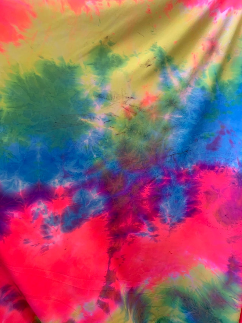 multicolor tie dye
