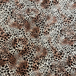Cheetah design exotic animal print on great quality of stretch velvet 4-way stretch 58/60” Sold by the YD. Ships Worldwide from Los Angeles