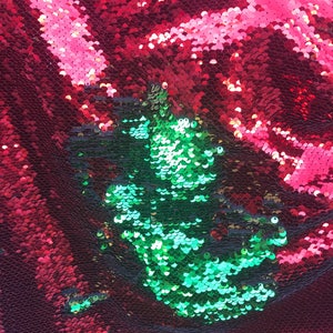 New Flip up Reversible Sequins Doble Face Sequins in Spandex Base 2way ...