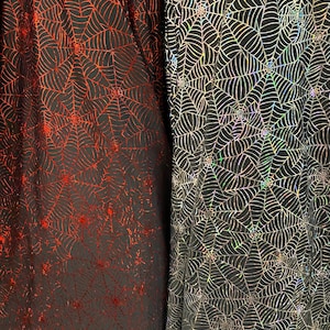 New Spider-Man design nylon spandex with hologram foil 4-way stretch 58/60” Sold by the YD. Ships Worldwide from Los Angeles California USA.