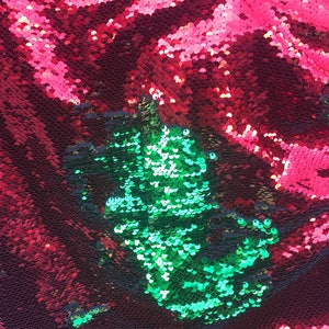 New Flip up Reversible Sequins Doble Face Sequins in Spandex Base 2way ...