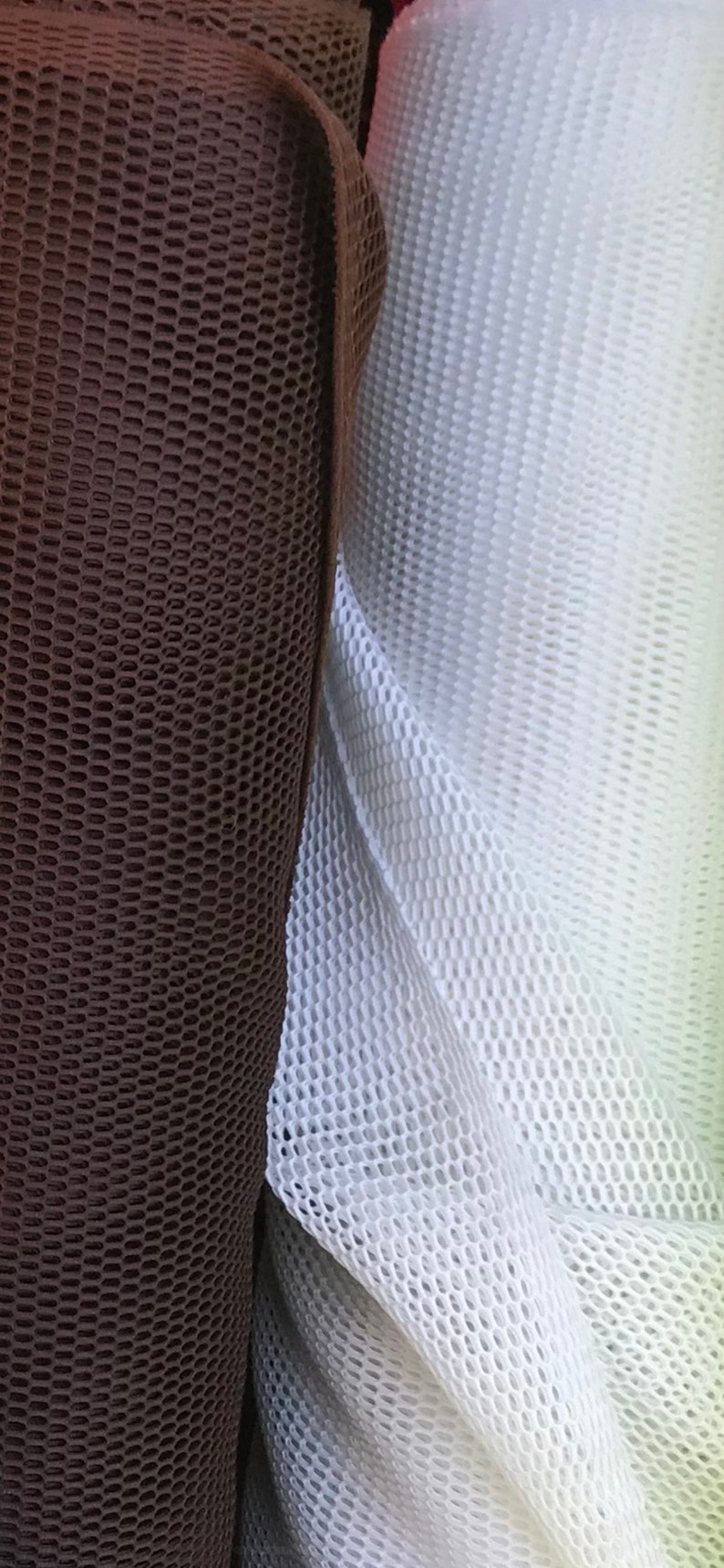 Ships Worldwide from Los Angeles California USA. Heavy sport fish net geometric design non stretch 5860\u201d Sold by the YD