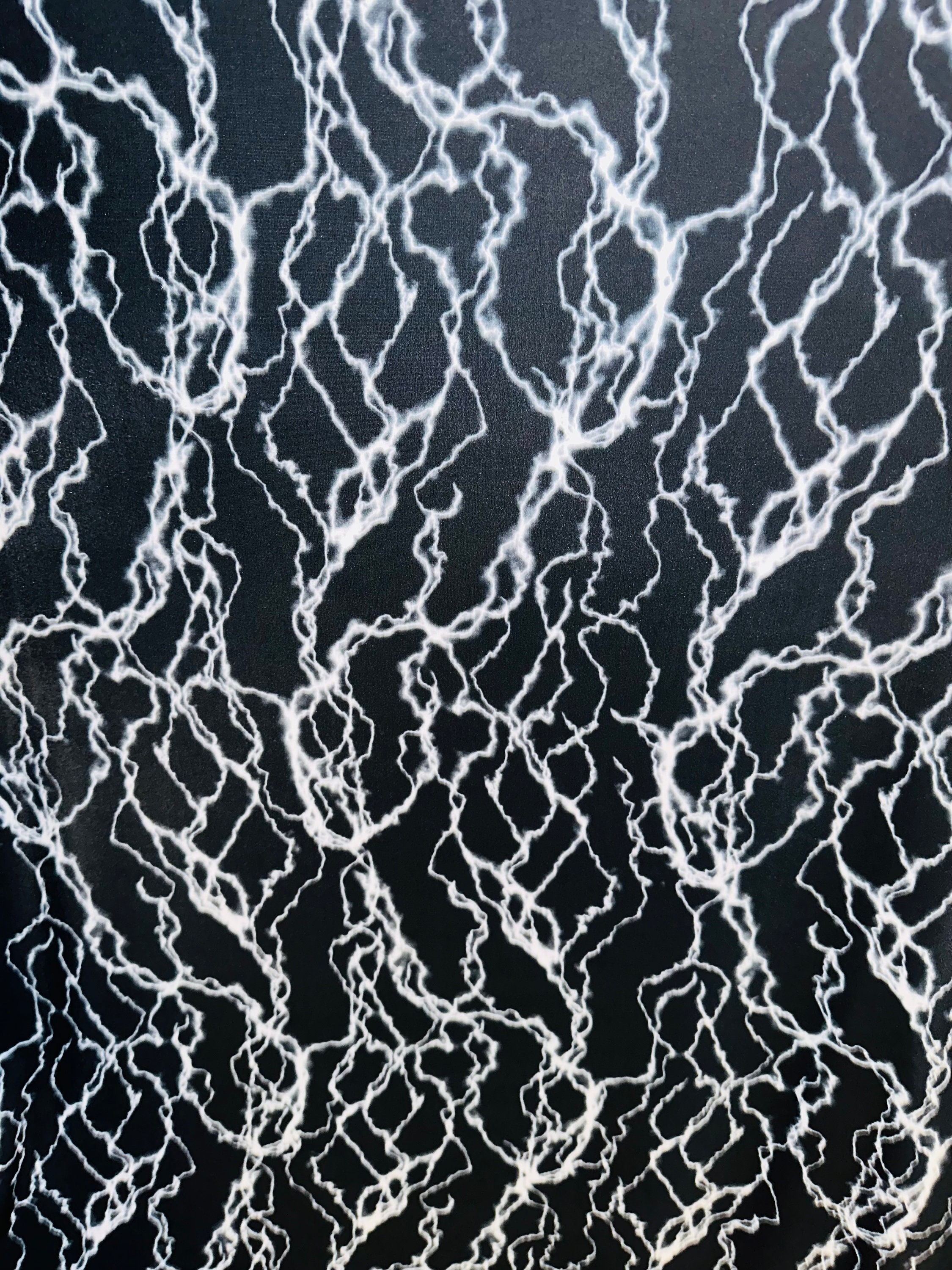 New Thunder Lightning Bolt Design Print on Great Quality of Nylon
