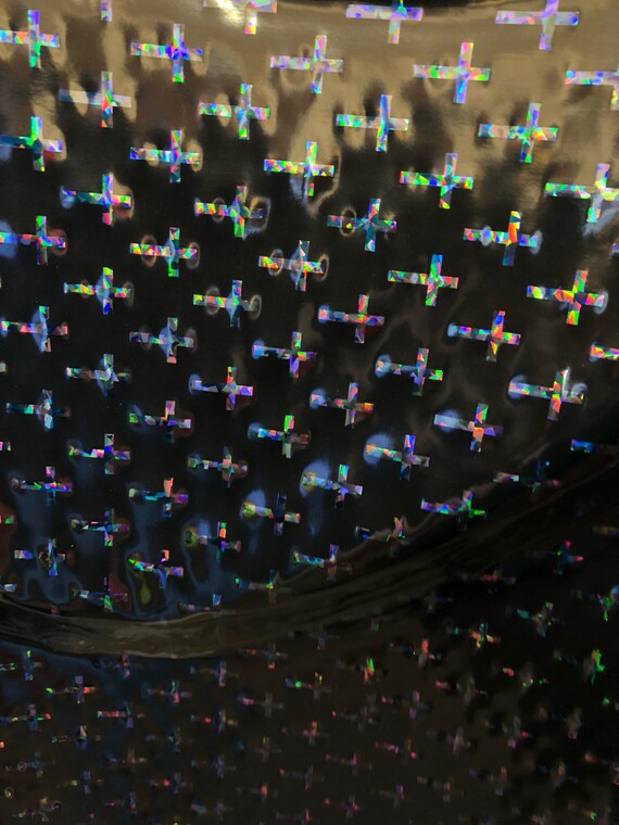 4 Wege Stretch Hervorragende Qualität 60/" Breite HOLOGRAM Elasthan Lycra-stoff