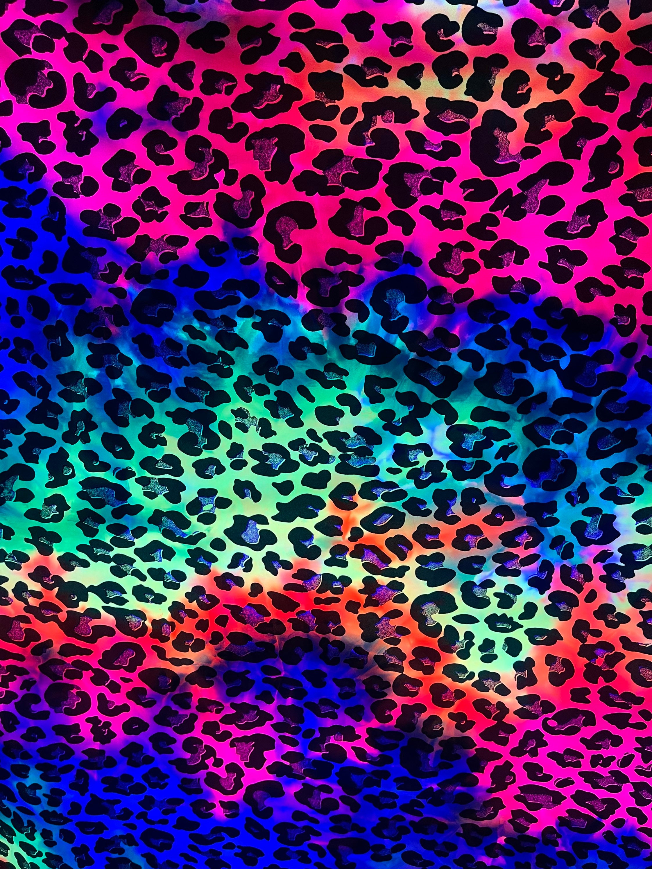 New Exotic Leopard design with metallic foil print on best | Etsy