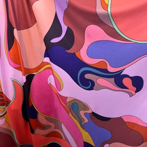 New brand fashion design print on great quality of Nylon spandex 4-way stretch 58/50” Sold by the YD. Ships worldwide from Los Angeles CA