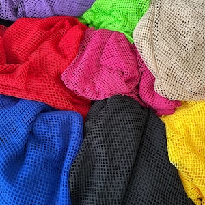 New Diamond Fishnet  nylon spandex 4-way stretch 58/60”