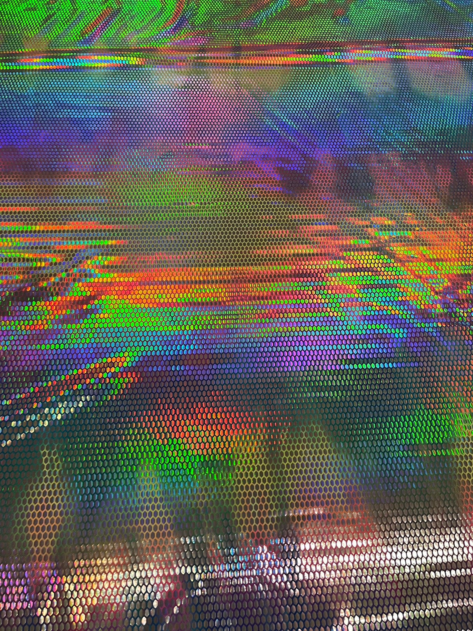 New Tie Dye Nylon Spandex With Iridescent Sequins Etsy