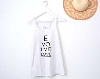 EVOLVE LOVE Women&#39;s Racerback tank