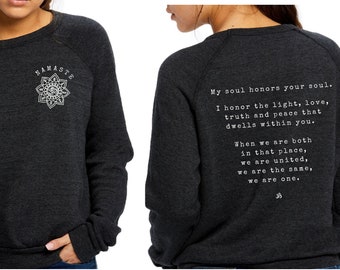 Finest Prints Om Meditating Linear Silhouette Unisex Sweatshirt Finest Prints Om Meditating Linear Silhouette Unisex Sweatshirt