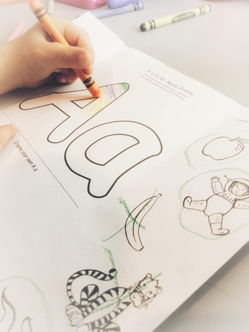 Alphabet Lapbook Worksheets : Early Explorers For Kids