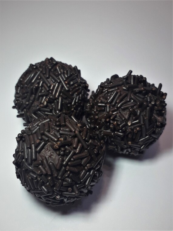 Dark Chocolate & Rum Truffles 10 per Box Etsy UK