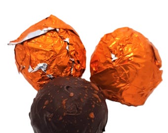 Trufas de chocolate negro y Cointreau - 10 unidades por caja