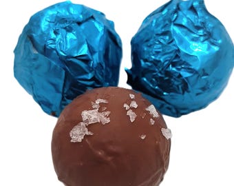 Trufas de chocolate con leche y tequila - 10 unidades por caja