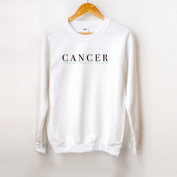 Cancer Zodiac Unisex Crew Neck Sweatshirt