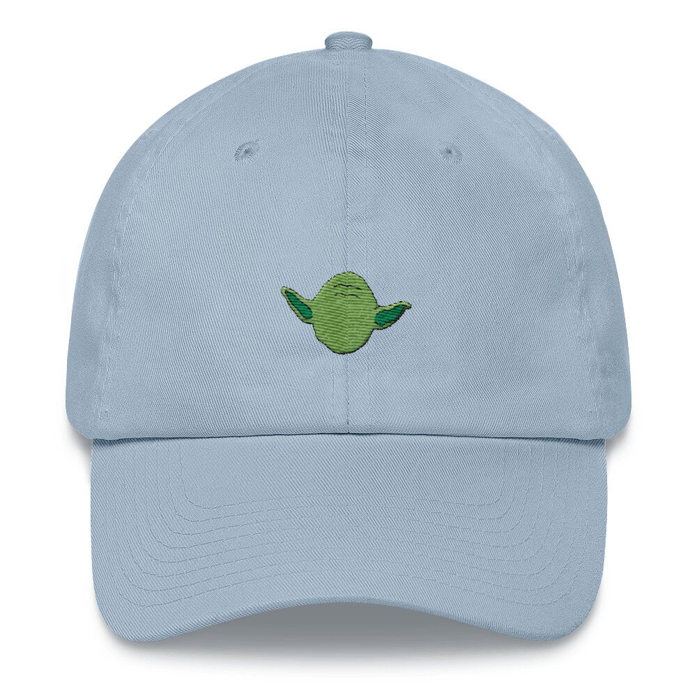 Yoda Dad Hat Yoda Embroidered Yoda Hat 