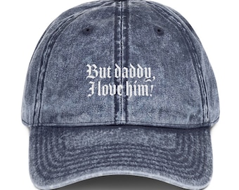 But Daddy I Love Him Dad Hat, dad cap, disney dad hat, disney princess hat, disney baseball cap, disney gifts, disney hat, ariel, princess