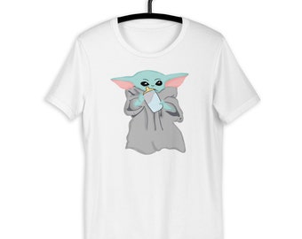 Camiseta gráfica Blue Milk Baby, camisetas gráficas de parque temático, camiseta infantil, camiseta de férias em família, camisa azul leite, camiseta galáctica, cultura pop