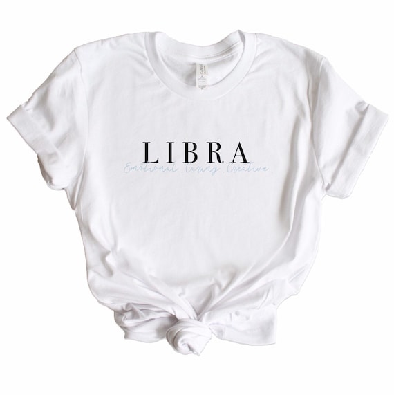 Libra Zodiac Sign Graphic Tee, Libra tshirt, zodiac birthday gift, libra birthday present, zodiac collection, libra crewneck tshirt, libra
