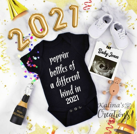 Download New Year 2021 Pregnancy Announcement Template for Social ...