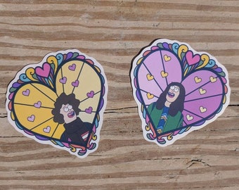 Broad City stickers, Heart Stickers
