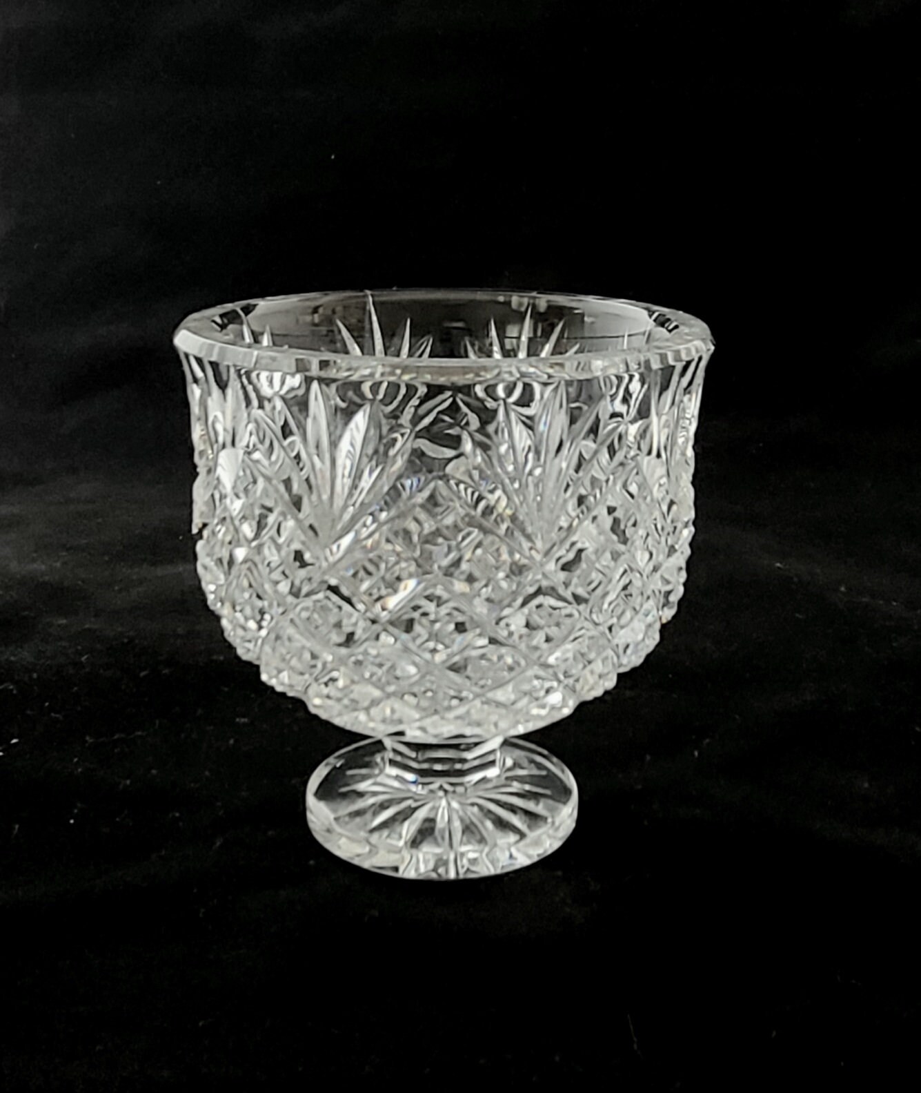 Waterford Crystal Footed Trifle Bowl Etsy