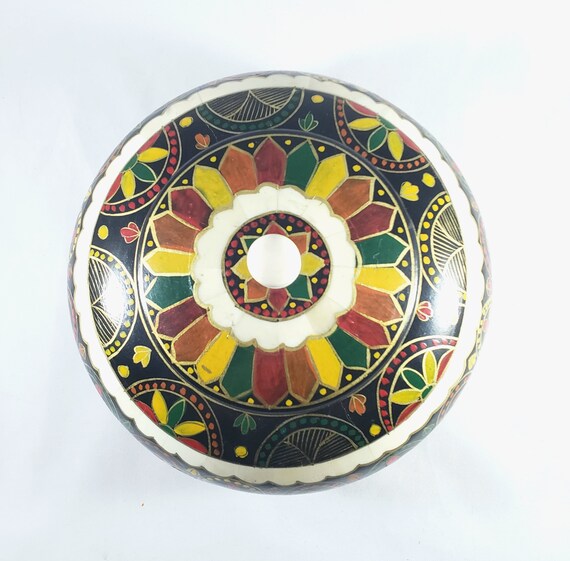 Handmade Bone Inlay Box Multicolored - image 7