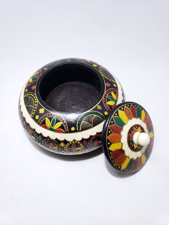 Handmade Bone Inlay Box Multicolored - image 3