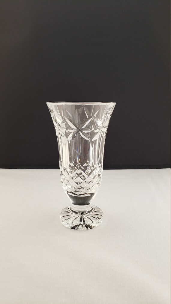 Flower Vase Balmoral By Waterford Crystal 7 1 8 Etsy
