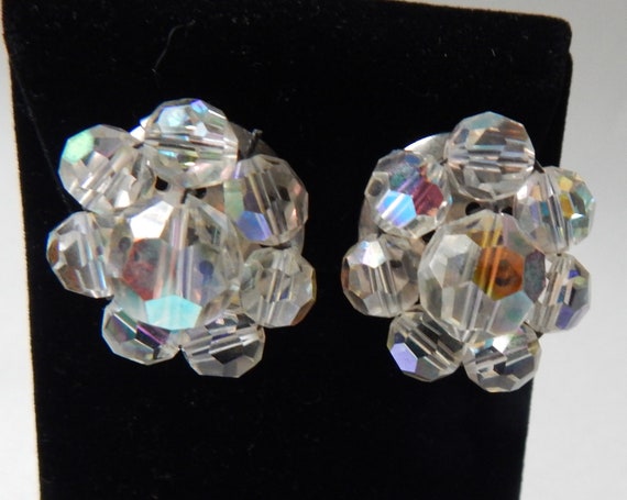 1950 Crystal Bead Earring Collection - Sparkle, S… - image 5