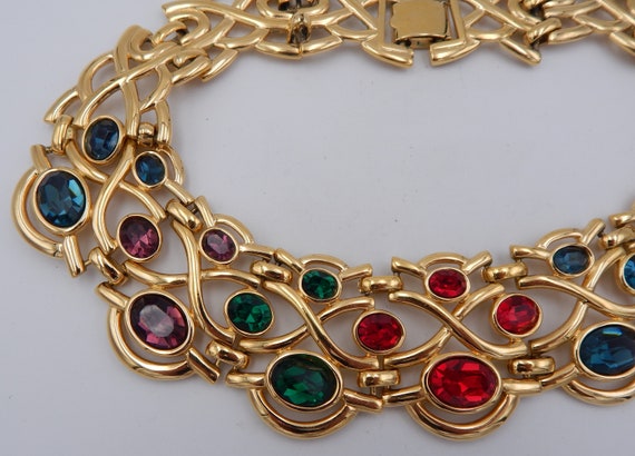 NAPIER Statement Necklace Byzantium Collection - … - image 4