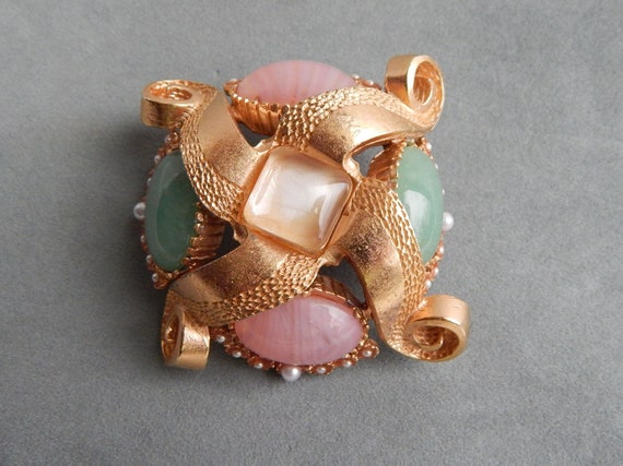 Fabulous JAY STRONGWATER Gem of the Sea Brooch Pi… - image 3