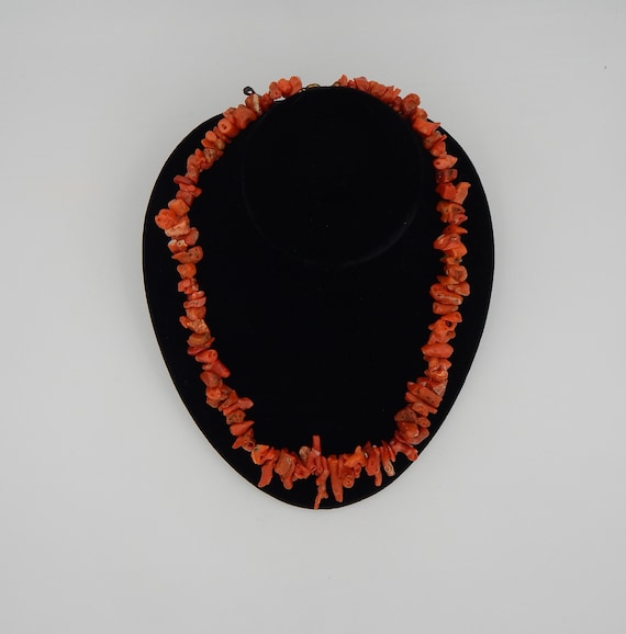 RED CORAL Necklace - Distinguished Shapes