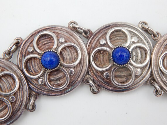 NAPIER Mid Century Modernist Style Bracelet - Blu… - image 4
