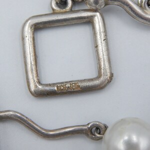 Broche Biche De Bere Vintage Moderniste - Numérotée 45/145 - Plaqué Argent - Occasion Avec Pochette