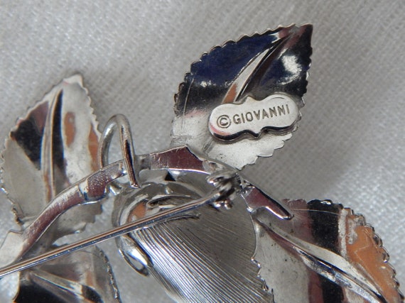 TRIFARI, MARVELLA, GIOVANNI Pins - Three Vintage … - image 10